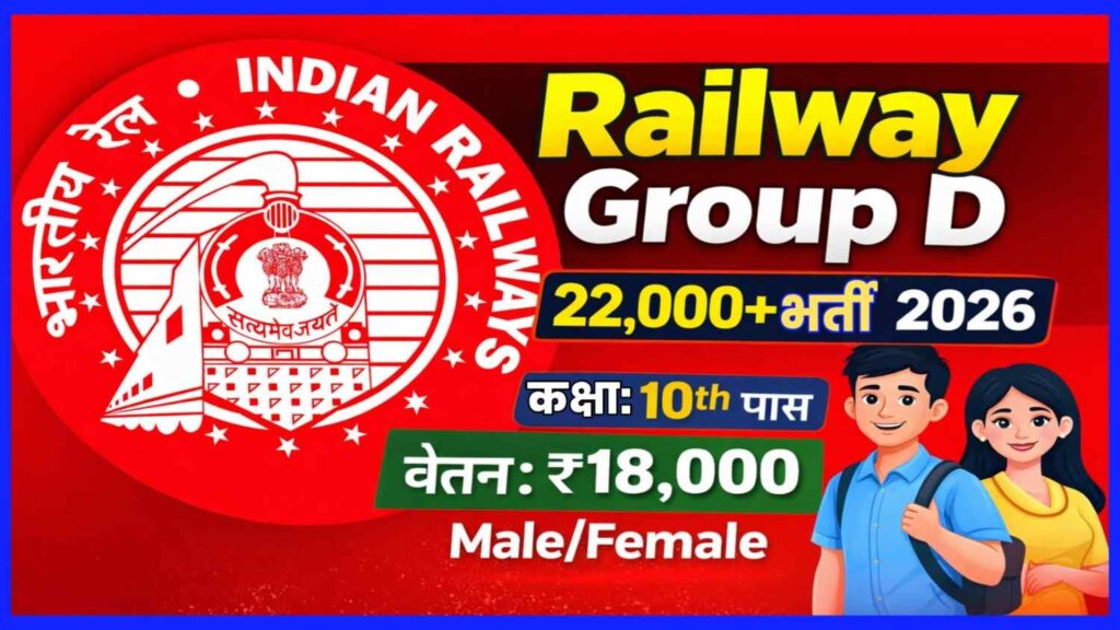 Railway RRB Group D Vacancy 2026